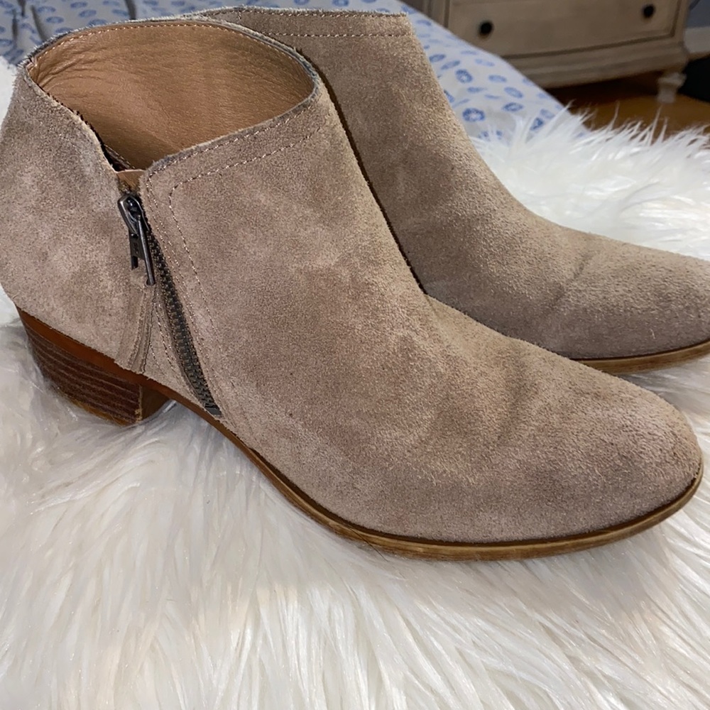 Lucky Brand | leather ankle booties